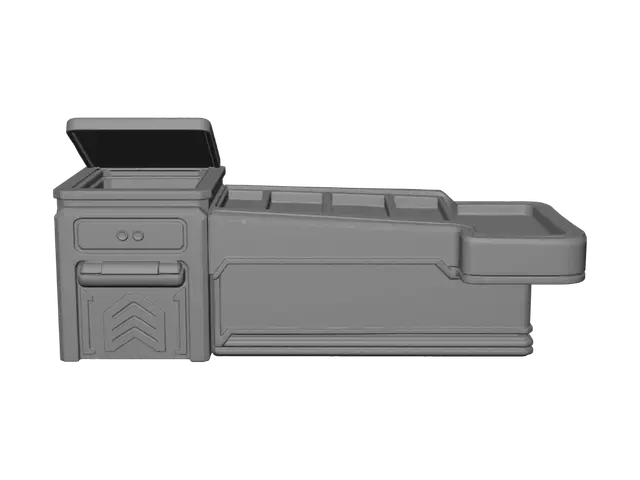 3D model for Neon Cargo Crate