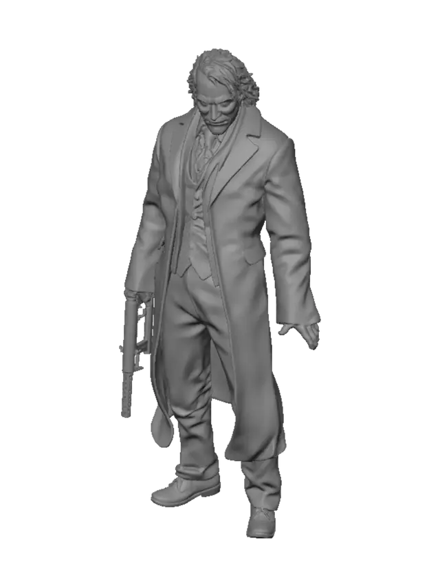 3D model for Joker in a Purple Coat
