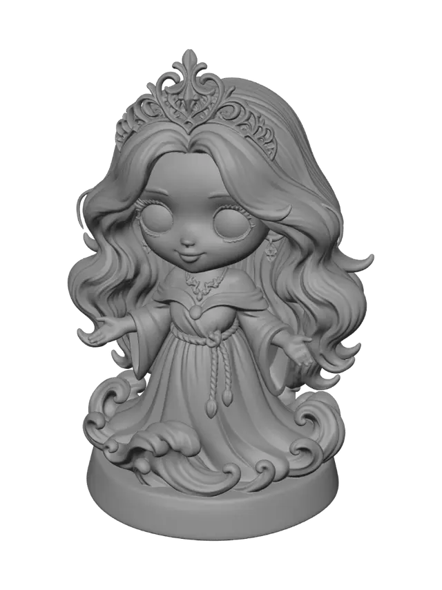 3D model for Yemanja the Ocean Princess