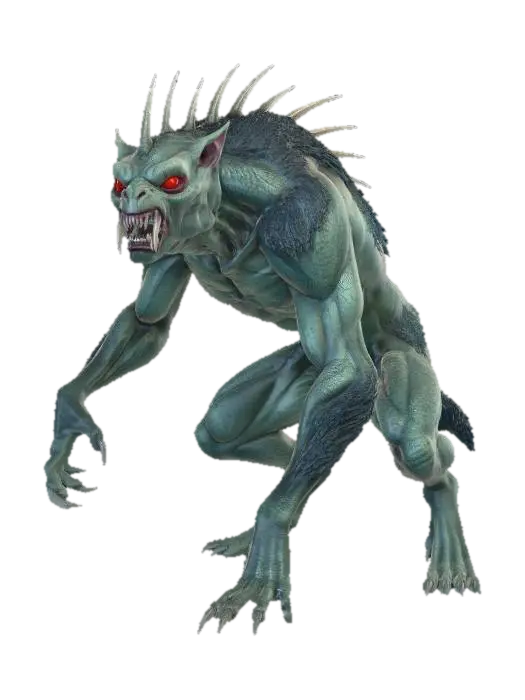 Chupacabra Cryptid From Folklore AI 생성 3D 모델