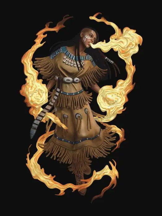 3D model for Inferno Spirit Caller