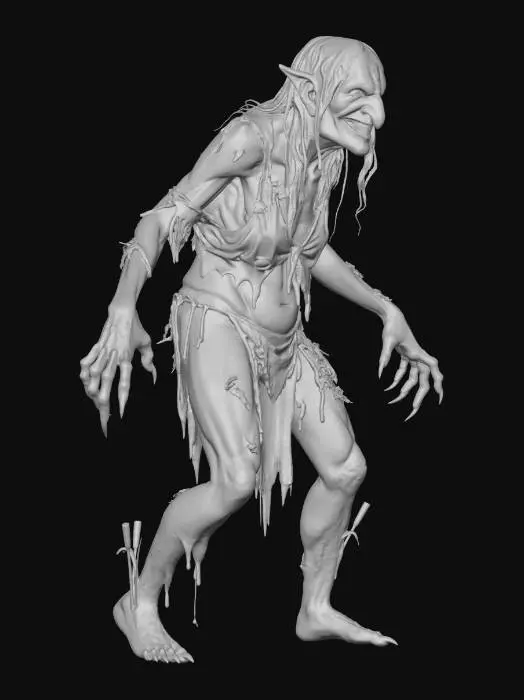 3D model for Swamp Hag Mucklebones