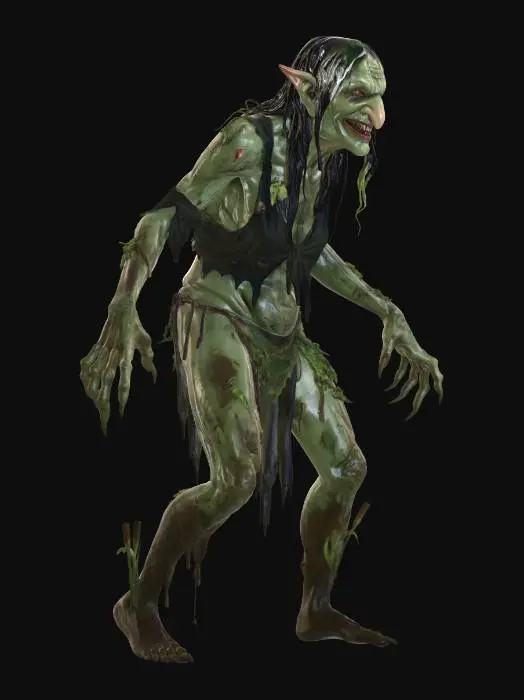 3D model for Swamp Hag Mucklebones
