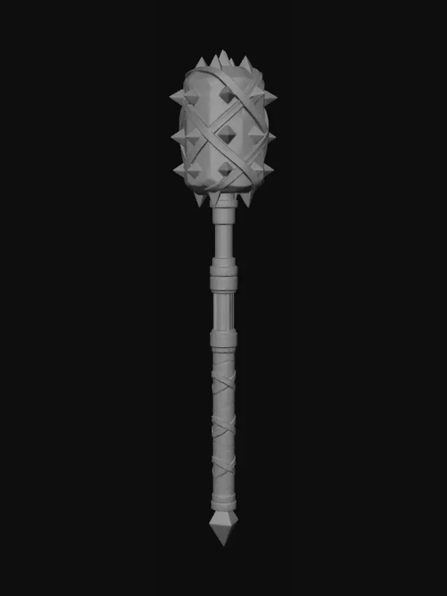 3D model for Spiked Warhammer of the Ancients