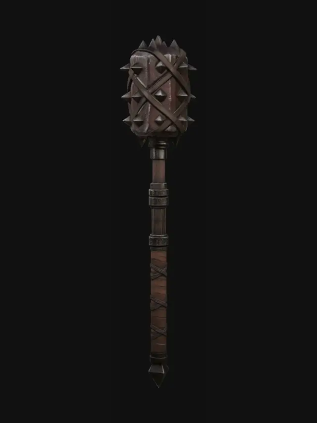 3D model for Spiked Warhammer of the Ancients