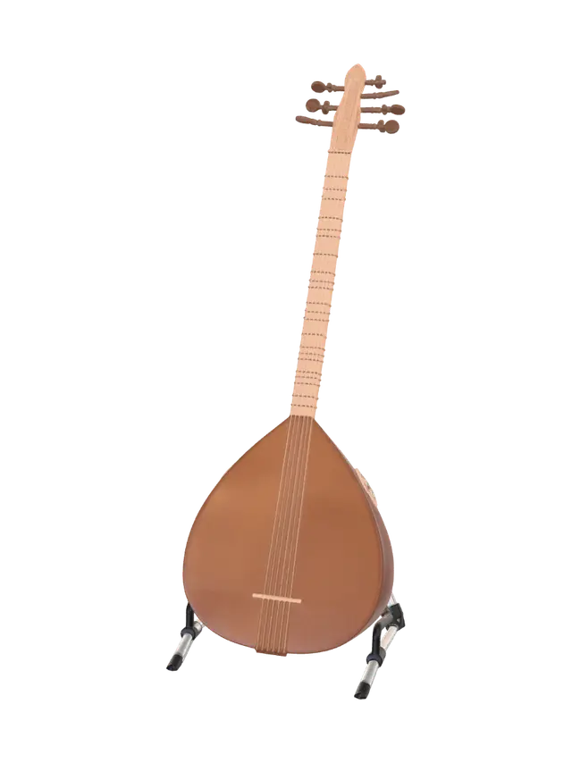 3D model for Bağlama