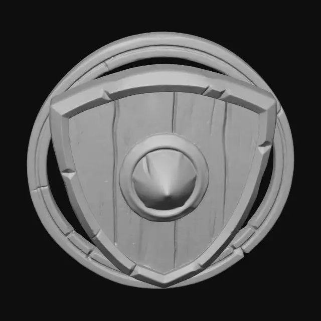 3D model for Shield Emblem