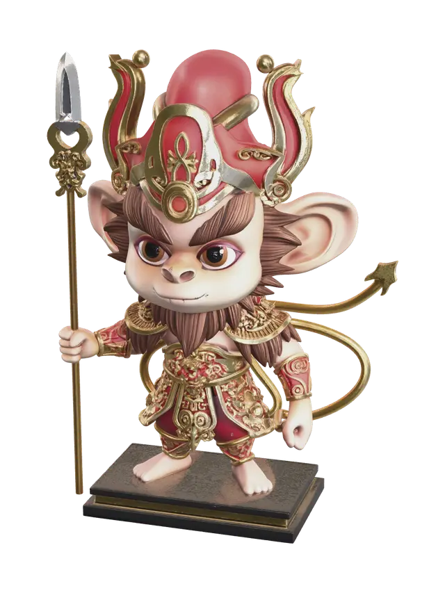 3D model for Weathered Monkeyking