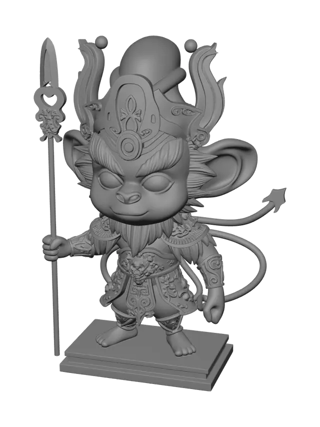 3D model for Weathered Monkeyking