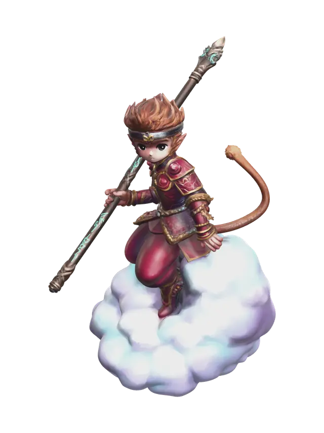 3D model for Realistic Monkeyking