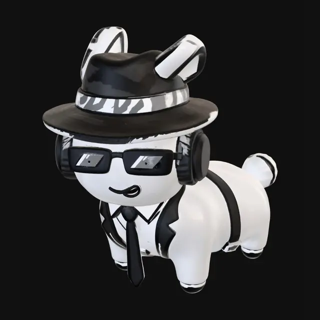 3D model for Noir Agent Dog
