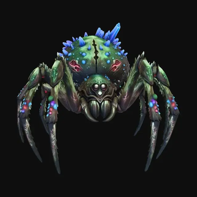 3D model for Enchanted Arachnid Forest