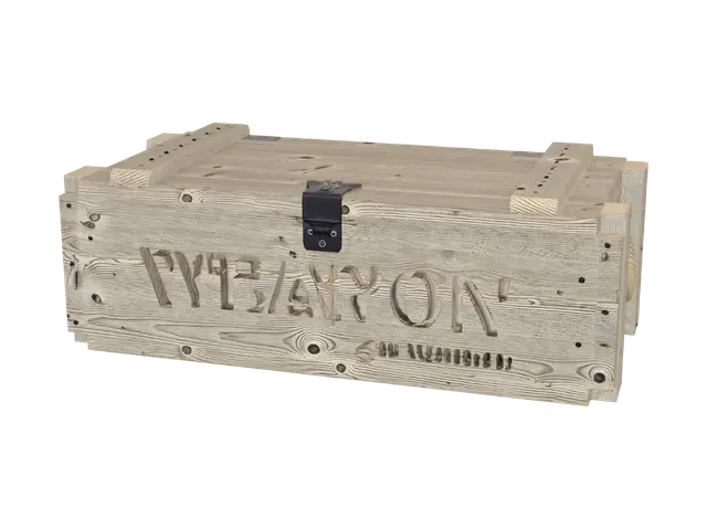 Wooden Weapon Crate - Crates 3D model, vytvořený pomocí AI