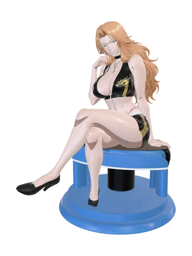 Sunlit Temptation - Bleach 3D model, vytvořený pomocí AI