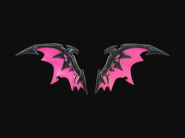 3D model for Demonic Wings