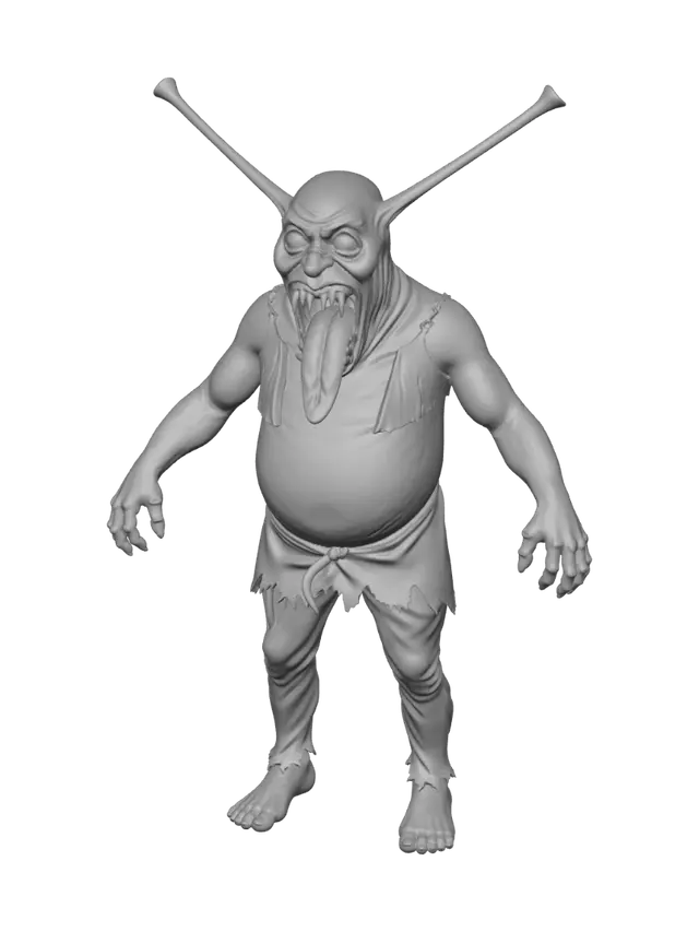 3D model for Blood-Splattered Zombie