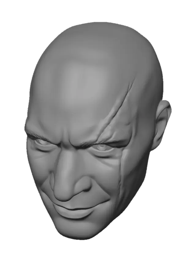 3D model for Scarred Resolve