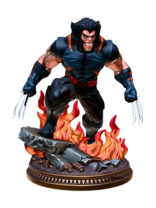 WOLVERINE AOA - RAIAL 3D model, vytvořený pomocí AI