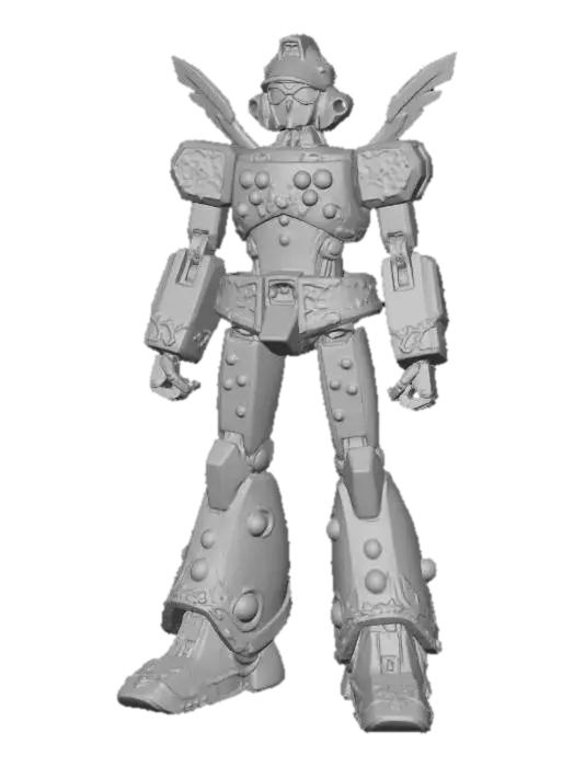 3D model for Gingerbot Warrior