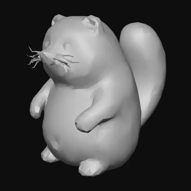 3D model for Shigaraki Ware Tanuki