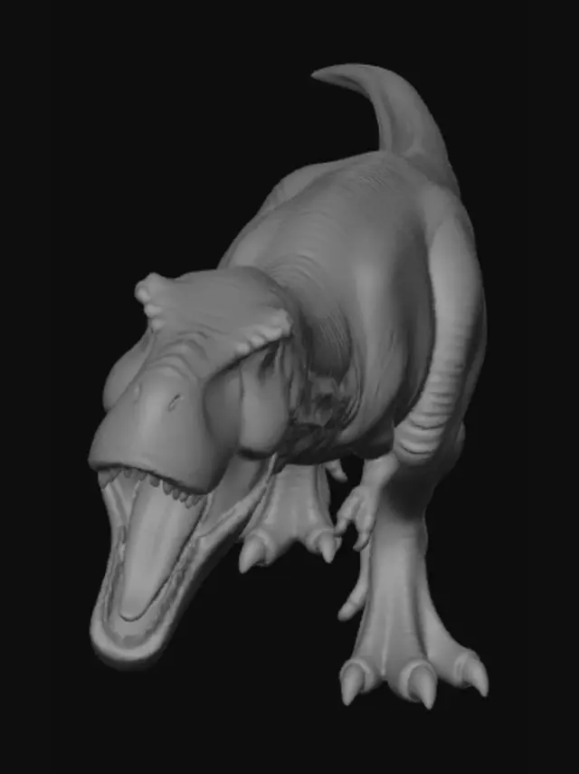 3D model for Roar of the T. Rex