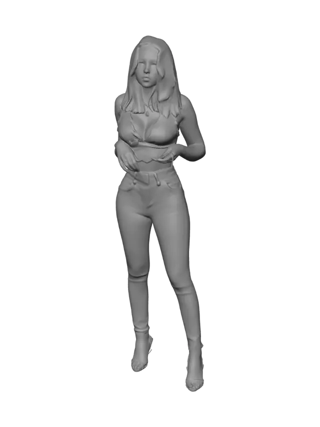 3D model for Slanted Light Portrait