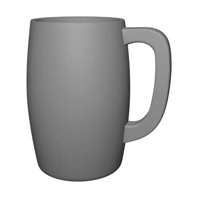 3D model for Wooden Mug