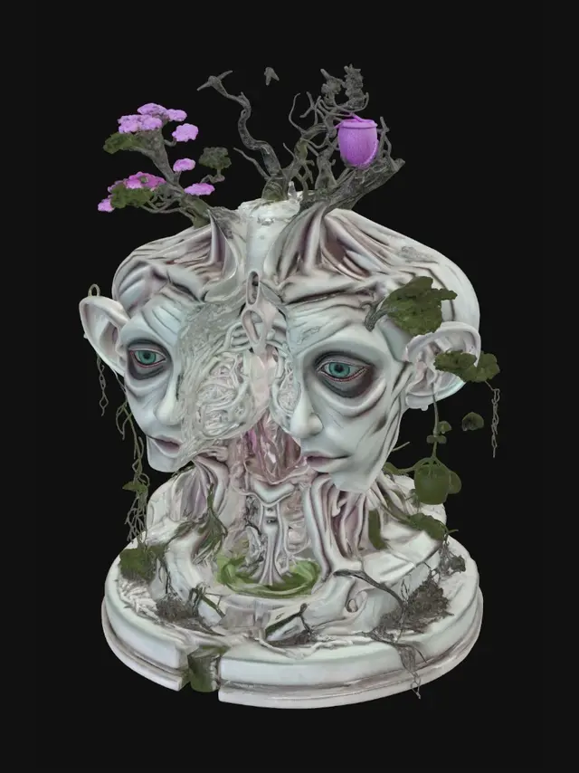 3D model for Whispers of the Violet Grove