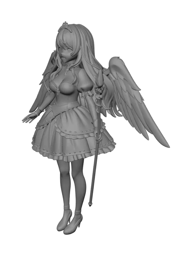 3D model for White Angel Princess