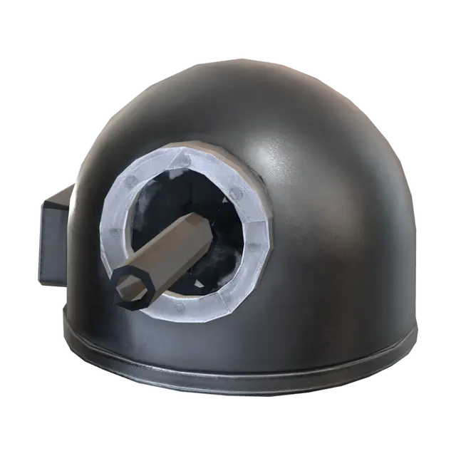 3D model for Dome Turret Helmet
