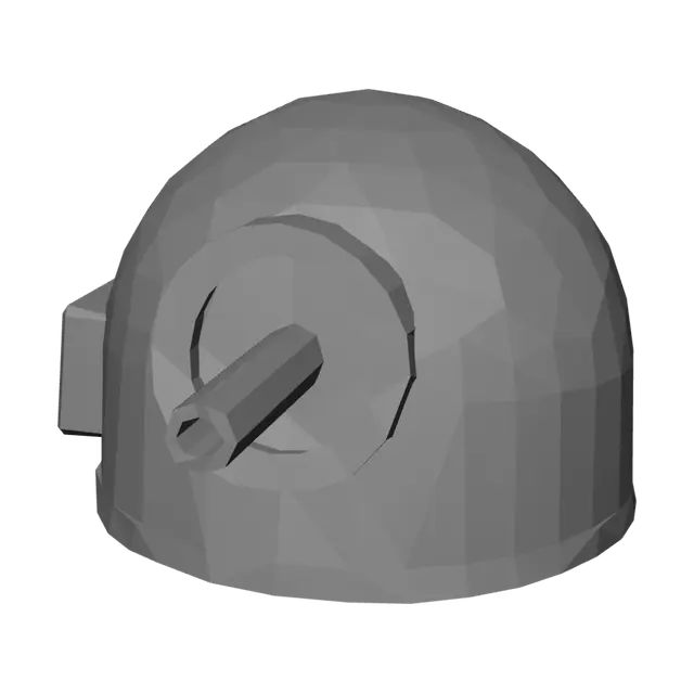 3D model for Dome Turret Helmet
