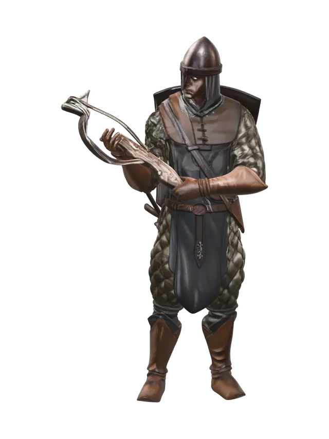 3D model for Crossbowman