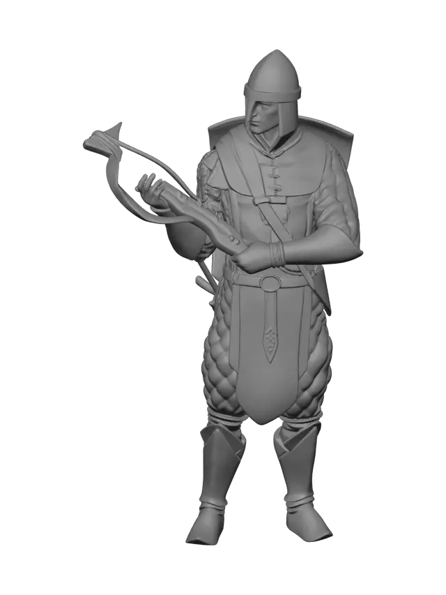 3D model for Crossbowman
