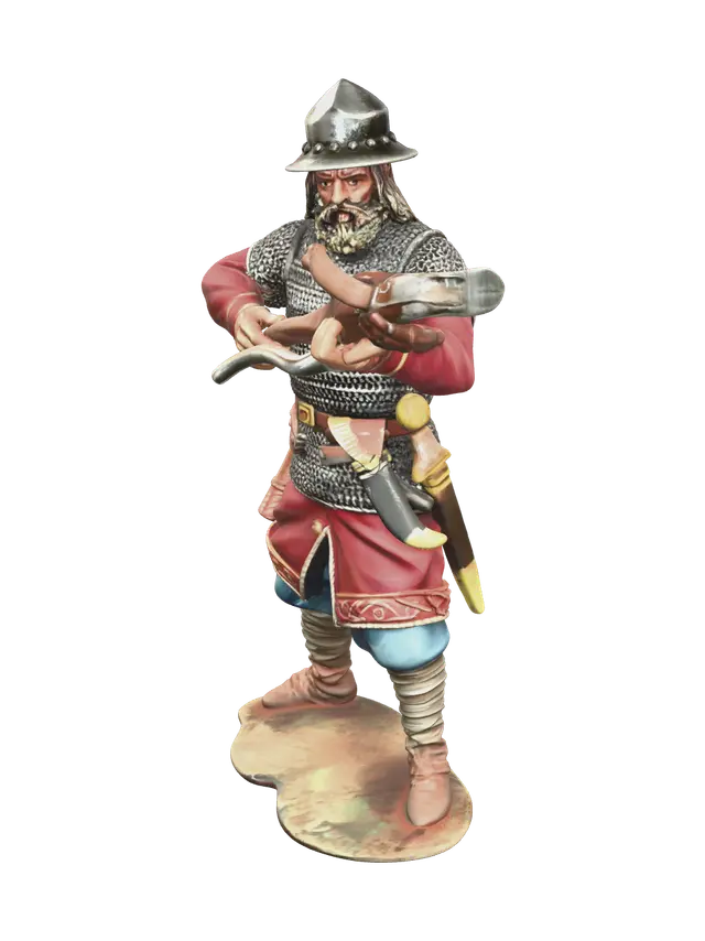 3D model for Weathered Crossbowman