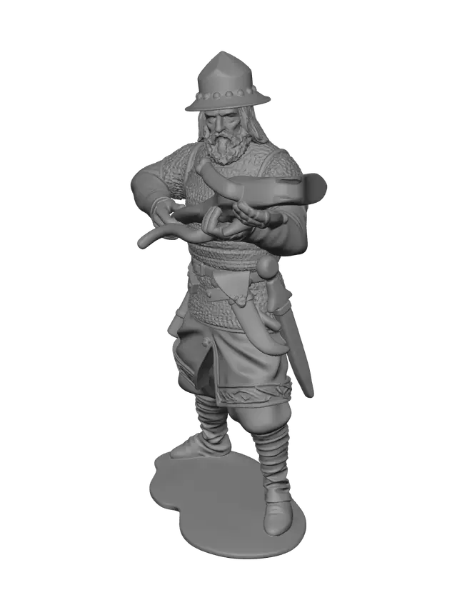 3D model for Weathered Crossbowman
