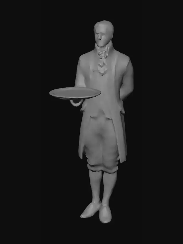 3D model for Emerald Livery Courtier