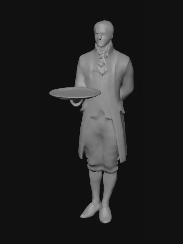 3D model for Emerald Livery Courtier