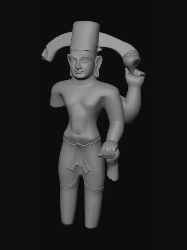 3D model for Ram-Horned Statue