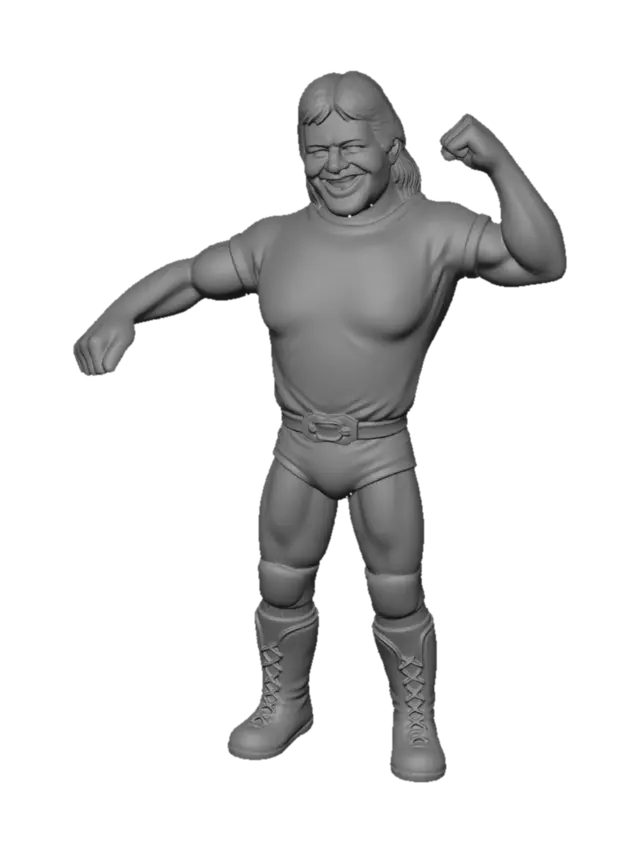 3D model for Hot Rod Action Figure