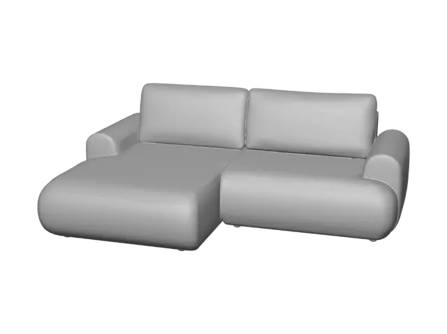 3D model for Cloudrest Chaise Sofa