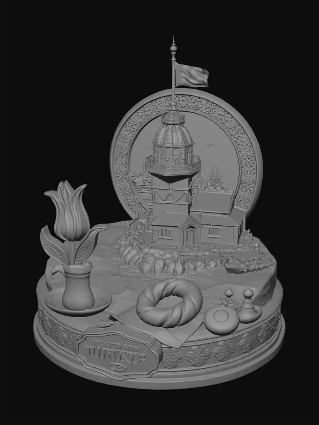 3D model for Nation's Pride Türkiye