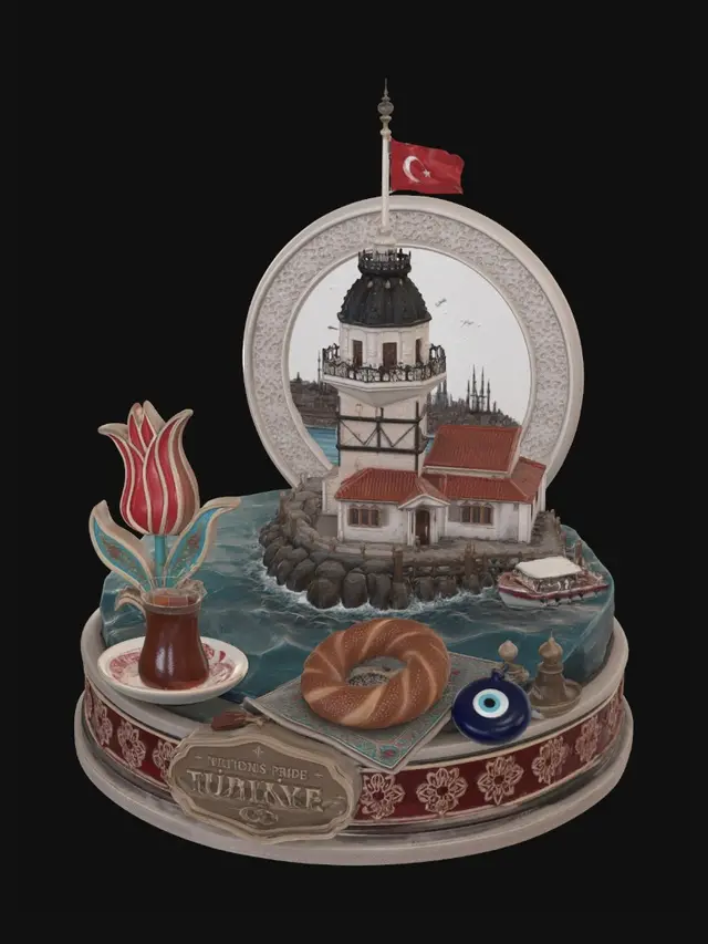 3D model for Nation's Pride Türkiye
