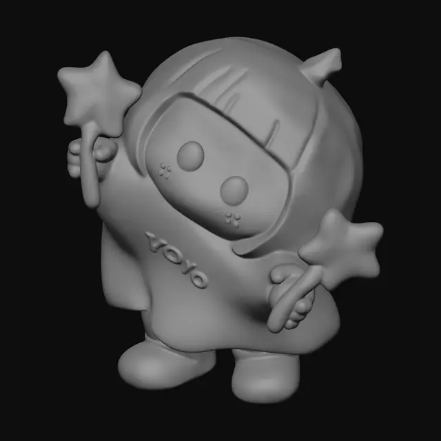 3D model for Yoyo the Star Fairy