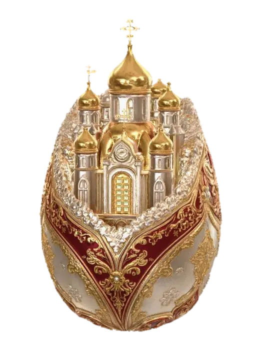 3D model for Golden Cathedral Egg