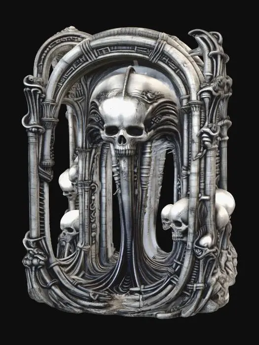 3D model for Cathedral of Iron Skulls
