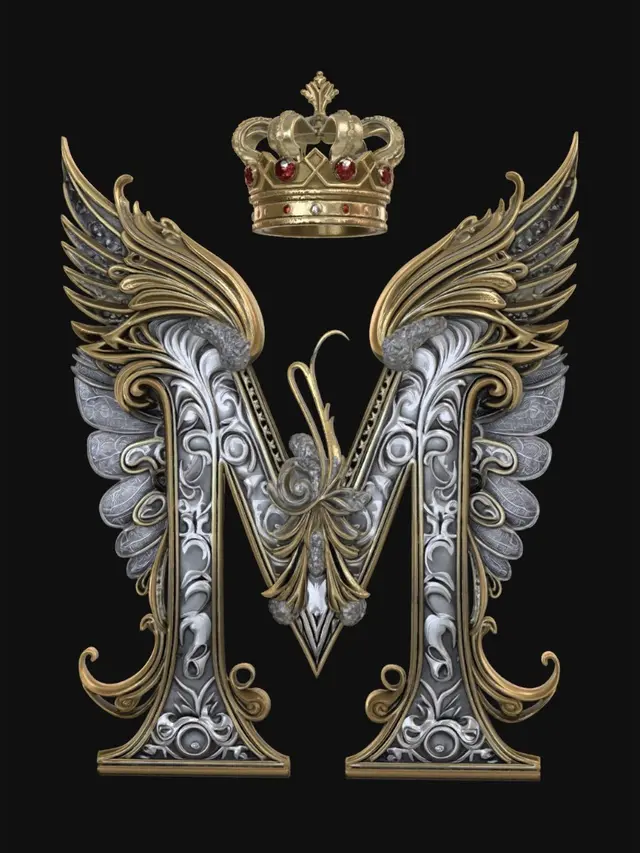 3D model for Majestic Monogram M