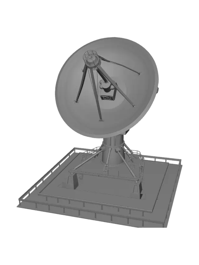 3D model for Radio telescope dish