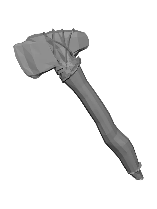 3D model for Stone Axe