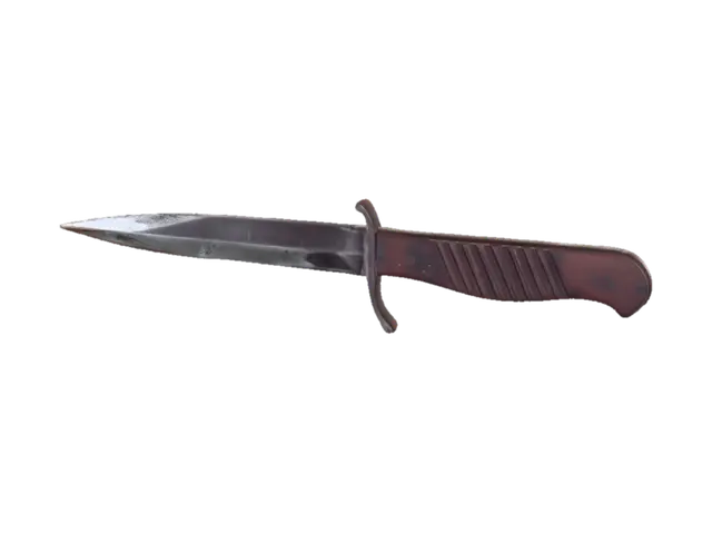 Rusty dagger - Ww1 3D model, vytvořený pomocí AI