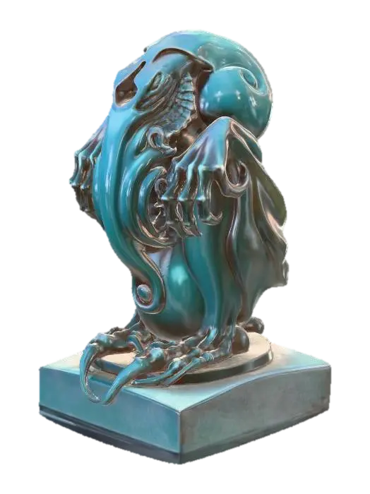 3D model for Emerald Sentinel